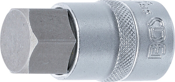 Bit-Einsatz | Antrieb Innenvierkant 12,5 mm (1/2") | Innensechskant 22 mm