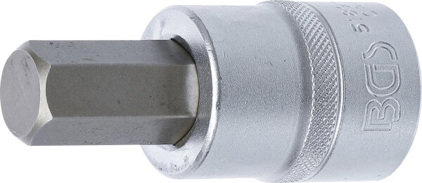 Bit-Einsatz | Antrieb Innenvierkant 20 mm (3/4") | Innensechskant 19 mm