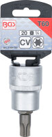 Bit-Einsatz | Antrieb Innenvierkant 20 mm (3/4") | T-Profil (für Torx) T60