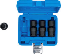 Kraft-Kugelgelenk-Einsatz-Satz | Antrieb Innenvierkant 12,5 mm (1/2") | 4-tlg.