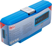 Kraft-Steckschlüssel-Einsatz-Satz E-Profil, tief | Antrieb Innenvierkant 12,5 mm (1/2") | SW E10 - E24 | 9-tlg.