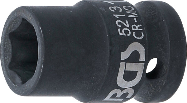 Kraft-Steckschlüssel-Einsatz Sechskant | Antrieb Innenvierkant 12,5 mm (1/2") | SW 13 mm