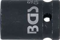 Kraft-Steckschlüssel-Einsatz Sechskant | Antrieb Innenvierkant 12,5 mm (1/2") | SW 17 mm