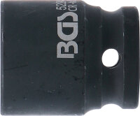 Kraft-Steckschlüssel-Einsatz Sechskant | Antrieb Innenvierkant 12,5 mm (1/2") | SW 24 mm