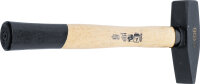 Schlosserhammer | Hickory-Stiel | DIN 1041 | 800 g