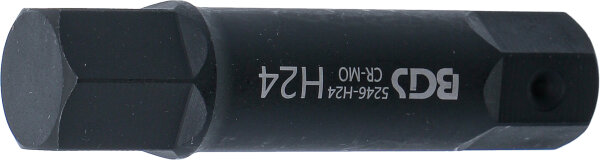 Bit | Länge 100 mm | Antrieb Außensechskant 22 mm | Innensechskant 24 mm