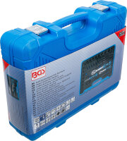 Kraft-Steckschlüssel-Satz Sechskant | 6,3 mm (1/4") + 12,5 mm (1/2") | 69-tlg.