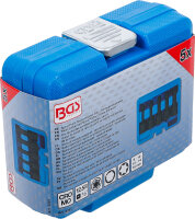 Spiral-Profil-Steckschlüssel-Satz / Schraubenausdreher | Antrieb Innenvierkant 12,5 mm (1/2") | SW 8 - 16 mm | 5-tlg.