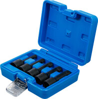 Spiral-Profil-Steckschlüssel-Satz / Schraubenausdreher | Antrieb Innenvierkant 12,5 mm (1/2") | SW 8 - 16 mm | 5-tlg.