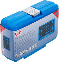 Spiral-Profil-Steckschlüssel-Satz / Schraubenausdreher, tief | Antrieb Innenvierkant 12,5 mm (1/2") | SW 17 - 21 mm | 4-tlg.