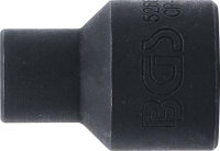 Spiral-Profil-Steckschlüssel-Einsatz / Schraubenausdreher | Antrieb Innenvierkant 12,5 mm (1/2") | SW 10 mm