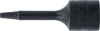 Spiral-Profil-Steckschlüssel-Einsatz / Schraubenausdreher | Antrieb Innenvierkant 10 mm (3/8") | 3 mm