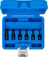 Abdreh-Einsatz-Satz für Glühkerzenelektrode | Antrieb Innenvierkant 6,3 mm (1/4") | 6-tlg.