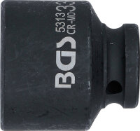 Kraft-Steckschlüssel-Einsatz Zwölfkant | Antrieb Innenvierkant 12,5 mm (1/2") | SW 33 mm