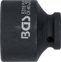 Kraft-Steckschlüssel-Einsatz Zwölfkant | Antrieb Innenvierkant 12,5 mm (1/2") | SW 36 mm