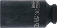 Kraft-Steckschlüssel-Einsatz Zwölfkant, tief | Antrieb Innenvierkant 12,5 mm (1/2") | SW 30 mm