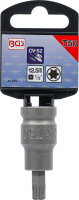Kraft-Bit-Einsatz | Länge 55 mm | Antrieb Innenvierkant 12,5 mm (1/2") | T-Profil (für Torx) T50