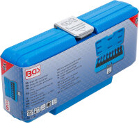 Kraft-Bit-Einsatz-Satz | Antrieb Innenvierkant 12,5 mm (1/2") | T-Profil (für Torx) T20 - T70 | 9-tlg.