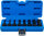 Kraft-Bit-Einsatz-Satz | Antrieb Innenvierkant 12,5 mm (1/2") | Innensechskant 5 - 19 mm | 8-tlg.
