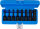 Kraft-Bit-Einsatz-Satz | Antrieb Innenvierkant 12,5 mm (1/2") | Innensechskant 5 - 19 mm | 8-tlg.