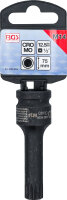 Kraft-Bit-Einsatz | Länge 78 mm | Antrieb Innenvierkant 12,5 mm (1/2") | Innenvielzahn (für XZN) M14