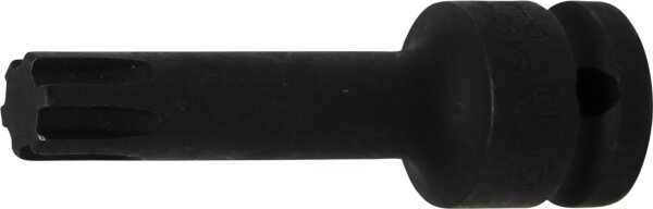 Kraft-Bit-Einsatz | Länge 75 mm | Antrieb Innenvierkant 12,5 mm (1/2") | Keil-Profil (für RIBE) M13