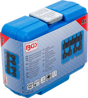 Kraft-Bit-Einsatz-Satz | Antrieb Innenvierkant 12,5 mm (1/2") | T-Profil (für Torx) T20 - T70 | 9-tlg.