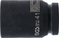 Kraft-Steckschlüssel-Einsatz Sechskant, tief | Antrieb Innenvierkant 25 mm (1") | SW 41 mm