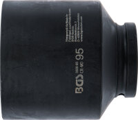 Kraft-Steckschlüssel-Einsatz Sechskant, tief | Antrieb Innenvierkant 25 mm (1") | SW 95 mm