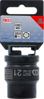 Kraft-Steckschlüssel-Einsatz Sechskant | Antrieb Innenvierkant 20 mm (3/4") | SW 21 mm