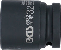 Kraft-Steckschlüssel-Einsatz Sechskant | Antrieb Innenvierkant 20 mm (3/4") | SW 32 mm