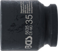 Kraft-Steckschlüssel-Einsatz Sechskant | Antrieb Innenvierkant 20 mm (3/4") | SW 35 mm