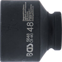 Kraft-Steckschlüssel-Einsatz Sechskant | Antrieb Innenvierkant 20 mm (3/4") | SW 48 mm