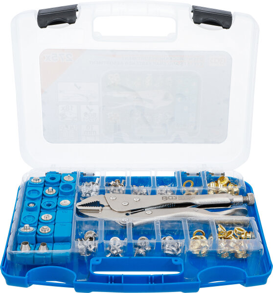 Ösen-Druckknopf-Sortiment | 275-tlg.