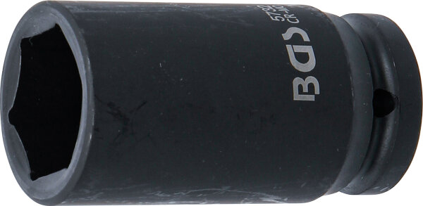 Kraft-Steckschlüssel-Einsatz Sechskant, tief | Antrieb Innenvierkant 20 mm (3/4") | SW 32 mm