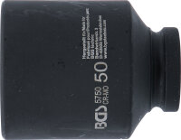 Kraft-Steckschlüssel-Einsatz Sechskant, tief | Antrieb Innenvierkant 20 mm (3/4") | SW 50 mm