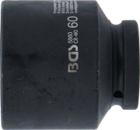 Kraft-Steckschlüssel-Einsatz Sechskant | Antrieb Innenvierkant 25 mm (1") | SW 60 mm