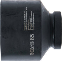 Kraft-Steckschlüssel-Einsatz Sechskant | Antrieb Innenvierkant 25 mm (1") | SW 65 mm