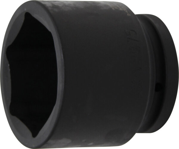 Kraft-Steckschlüssel-Einsatz Sechskant | Antrieb Innenvierkant 25 mm (1") | SW 75 mm