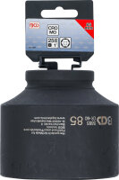 Kraft-Steckschlüssel-Einsatz Sechskant | Antrieb Innenvierkant 25 mm (1") | SW 85 mm