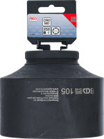 Kraft-Steckschlüssel-Einsatz Sechskant | Antrieb Innenvierkant 25 mm (1") | SW 105 mm