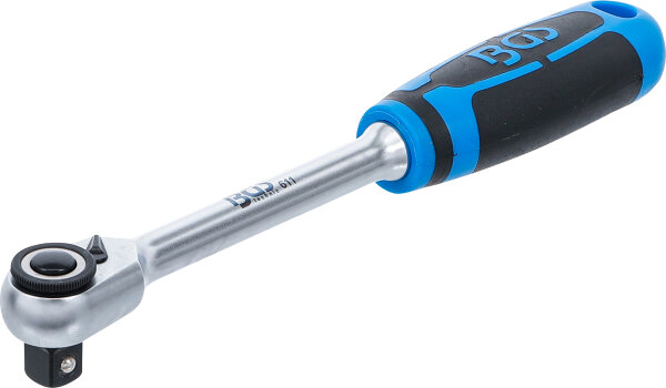 Umschaltknarre | feinverzahnt | Abtrieb Außenvierkant 10 mm (3/8")