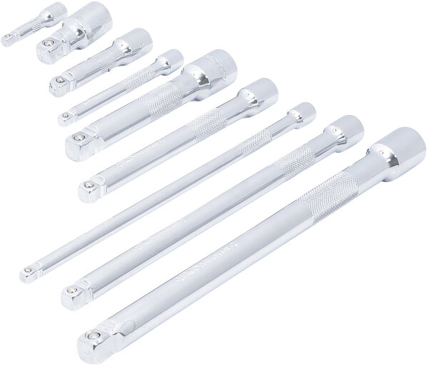 Kippverlängerungs-Satz | 6,3 mm (1/4") / 10 mm (3/8") / 12,5 mm (1/2") | 9-tlg.