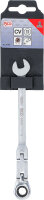 Doppelgelenk-Ratschenring-Maulschlüssel | abwinkelbar | SW 8 mm