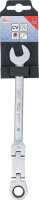 Doppelgelenk-Ratschenring-Maulschlüssel | abwinkelbar | SW 11 mm