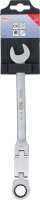 Doppelgelenk-Ratschenring-Maulschlüssel | abwinkelbar | SW 15 mm