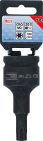Kraft-Bit-Einsatz | Länge 100 mm | Antrieb Innenvierkant 20 mm (3/4") | T-Profil (für Torx) T60