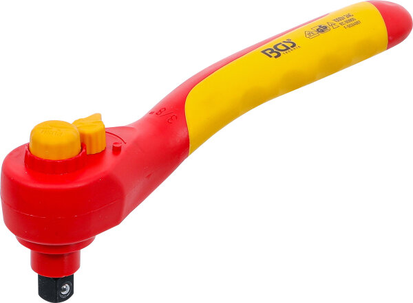 VDE-Umschaltknarre | Abtrieb Außenvierkant 10 mm (3/8") | 1000 V