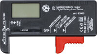 Digitaler Batterie-Tester | 1,5 V / 9 V