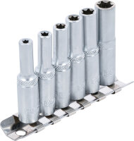 Steckschlüssel-Einsatz-Satz E-Profil, tief | Antrieb...